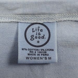 Life Is Good Tops - Life Is Good | Light Blue Tie Front Yoga Jacket M Life Is Good Tops - Life Is Good | Light Blue Tie Front Yoga Jacket M